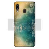 Paslı Renkler Yeşil Sarı Samsung Galaxy Note 9 Kılıf