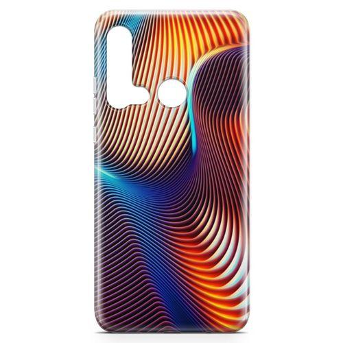 Huawei P20 Lite 2019 Kılıf Hipnoz Arka Kapak Koruma Desenli Full Koruyucu