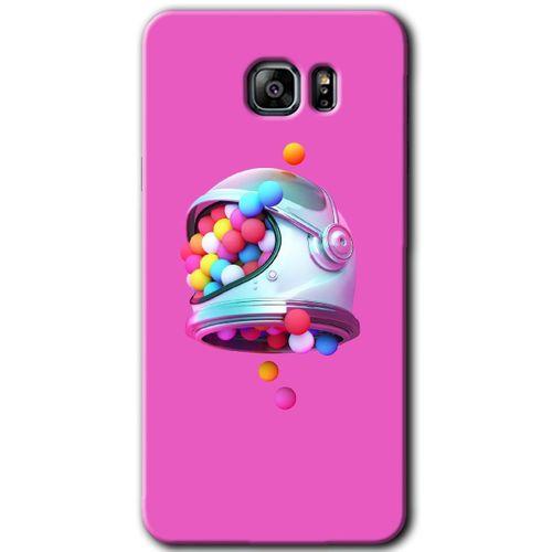 Galaxy Note 5 Kılıf HD Desen Baskılı Arka Kapak - Uzay Başlığı