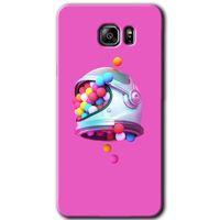 Galaxy Note 5 Kılıf HD Desen Baskılı Arka Kapak - Uzay Başlığı