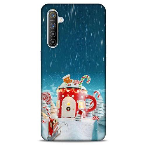 Oppo Realme XT Kılıf Snowix (13) Silikon Kap Kırmızı