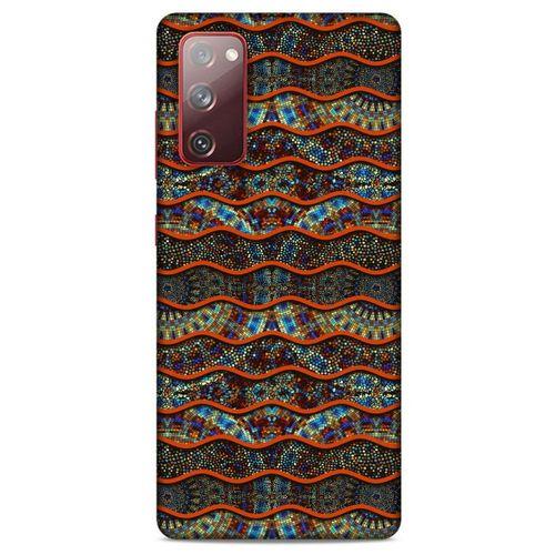 Samsung Galaxy S20 Fe Kılıf Baskılı Özel Seri Taşlı (35) Fit Design Kılıf