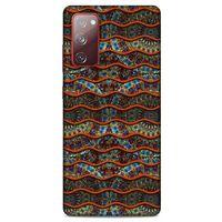 Samsung Galaxy S20 Fe Kılıf Baskılı Özel Seri Taşlı (35) Fit Design Kılıf