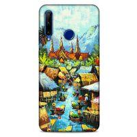 Cityx (19) Huawei Y6P Kılıf Silikon Kapak Desenli
