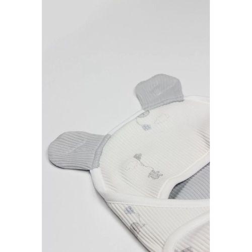 Flying Elephant Organik Bel Destekli Kundak 75102 Ekru Gri