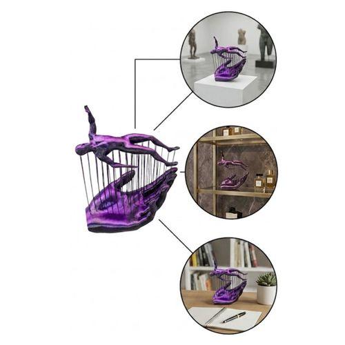 El İnsan Figür 3d Dekoratif Obje Modern Tasarım Ve Es Görünüm