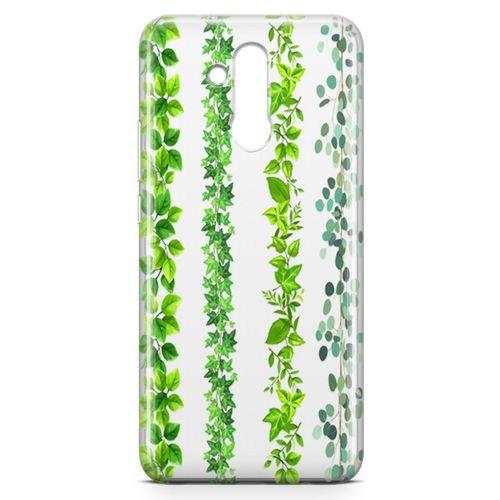 Huawei Mate 20 Lite Kılıf Asma Yaprak Arka Kapak Koruma Desenli Full Koruyucu