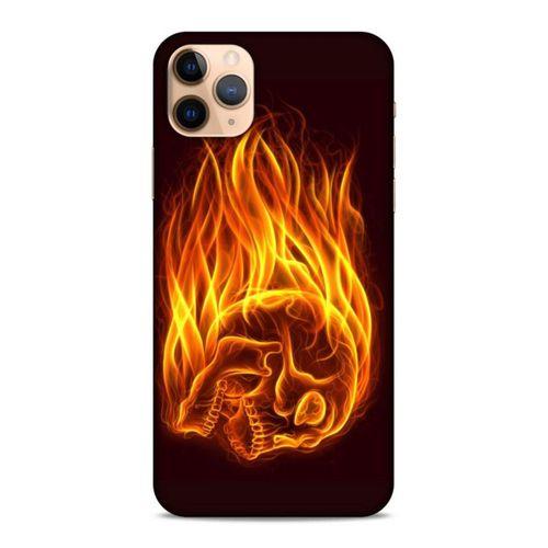 Lopard Apple Iphone 11 Pro Uyumlu Kılıf FireX (50) Shockproof Kılıf İskelet Kafa