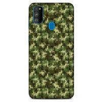 Kamuflaj 43 Samsung Galaxy M30s Kılıf Silikon Kapak