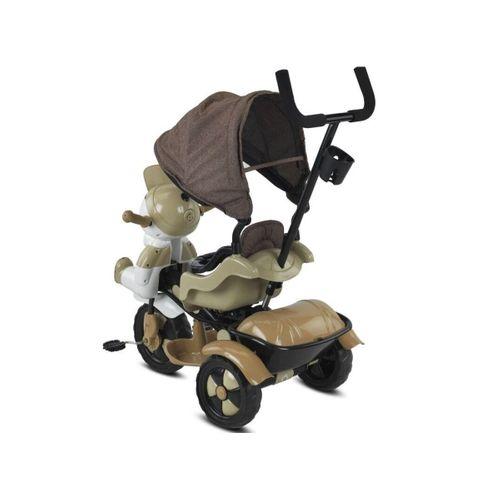 Babyhope 125A Yupi Triycle 3 Tekerli Kontrollü Bisiklet (Pedli) Kahve