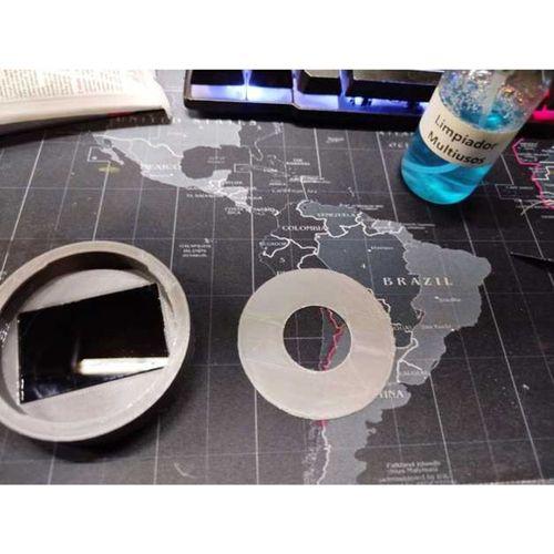 Canon 75 300 Lens Adaptörü Güneş ve Tutulma Fotoğrafçılığı İçin 3D Baskı (Bu ürün Sadece Plastik parçadır - Almadan Önce Soru Sorabilirsiniz)