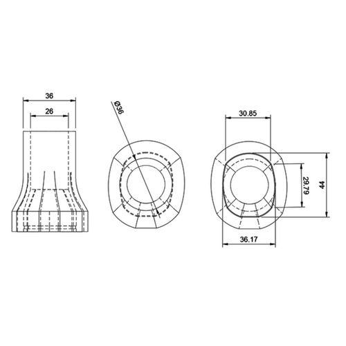 3D baskı Festool → Ryobi vakum adaptörü (Bu ürün Sadece Plastik parçadır - Almadan Önce Soru Sorabilirsiniz)
