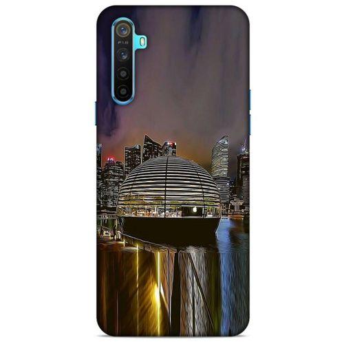 Oppo Realme 6i Kılıf Dünya Mimarisi (49) Ultra Silikon Kılıf Apple Marina Bay