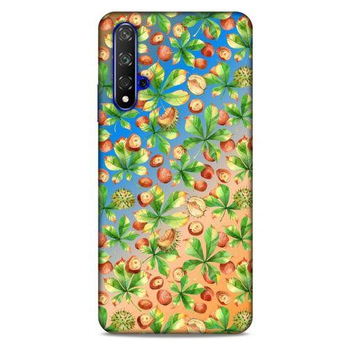Frutix Kestane 01 Huawei P Smart S Y8P Kılıf Desenli Silikon