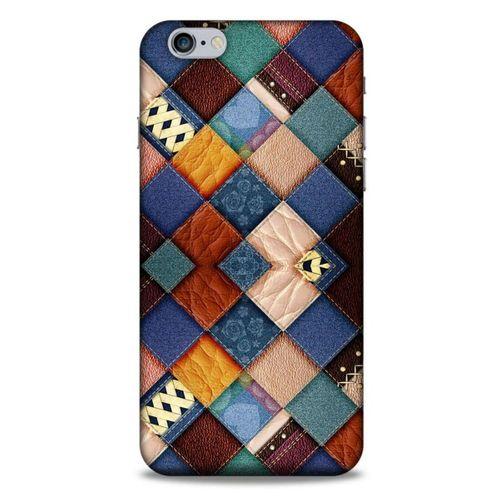 Apple Iphone 6S Plus Kılıf Patchwork (31) TPU Kılıf Karışık Renkli
