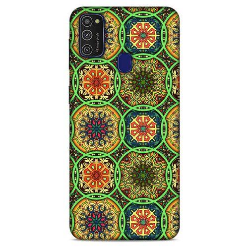 Ethnic Culture (97) Samsung Galaxy M21 Kılıf Silikon Kapak Desenli