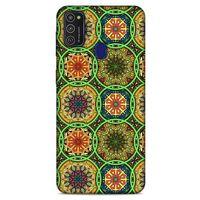 Ethnic Culture (97) Samsung Galaxy M21 Kılıf Silikon Kapak Desenli