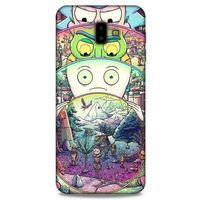 Samsung Galaxy J6 Plus Uyumlu Kılıf Rick And Morty (48) Bumper Kılıf Decoy Jerrys