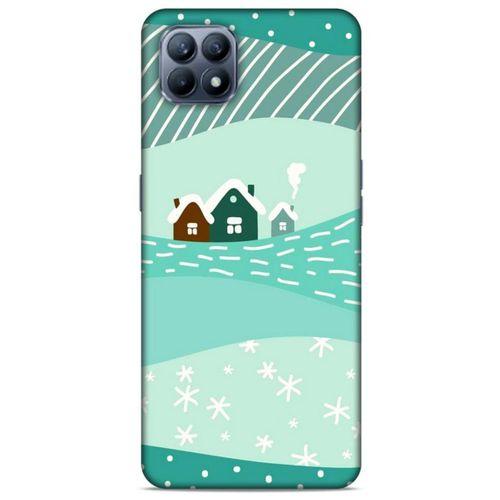 Huawei P40 Lite Kılıf Snowix (16) Kalın Kılıf Su Yeşili