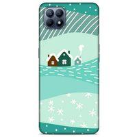 Huawei P40 Lite Kılıf Snowix (16) Kalın Kılıf Su Yeşili