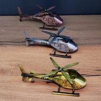 Dekoratif Metal Helikopter