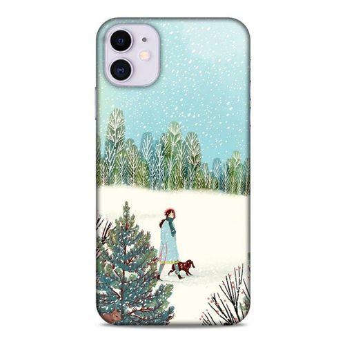 Apple Iphone 11 Kılıf Snowix (44) Tough Armor Kılıf Beyaz Açık Mavi