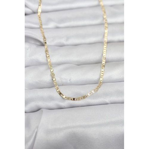 CM 14K Gold Renk Zincir Model 60 cm Kadın Kolye