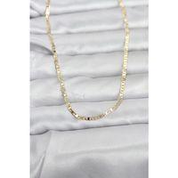 CM 14K Gold Renk Zincir Model 60 cm Kadın Kolye