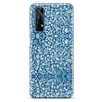 Oppo Realme 7 Kılıf Baskılı Özel Seri Taşlı (22) Tam Koruma Kılıfı