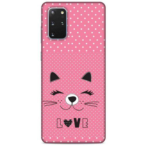 Lopard Samsung Galaxy S20 Plus Uyumlu Kılıf Kediler (14) Lansman Kılıf Love Cat