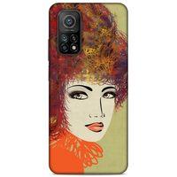 Lopard Xiaomi Mi 10T 5G Uyumlu Kılıf Sürreal Yüzler ♀ (32) Soft Silikon Kılıf Desenli