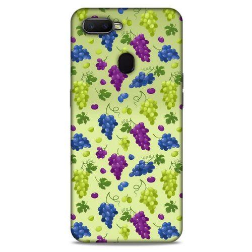 Frutix Üzüm 02 Oppo Ax7 Kılıf Desenli Silikon