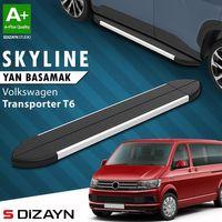 S-Dizayn VW Transporter T6 Kısa Şase Skyline Aluminyum Yan Basamak 213 Cm 2015-2019 A+ Kalite