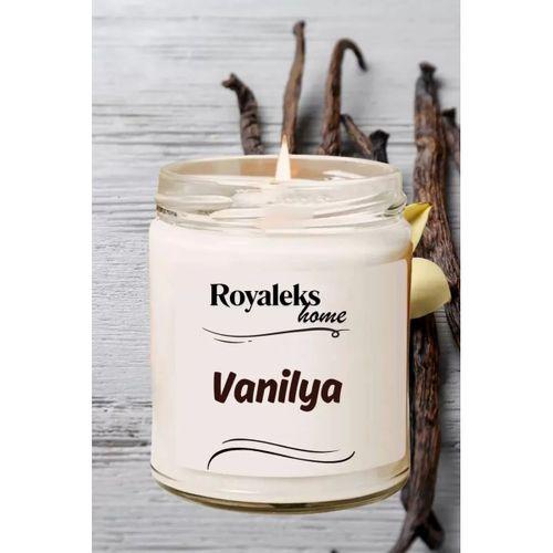 Doğal Özel Seri Kokulu Dekoratif Kavanoz Mum 210 cc - Vanilya - RYL