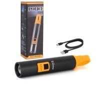 Police Ps-305 Şarjlı Göstergeli Askılı Zoomlu Tamirci El Feneri