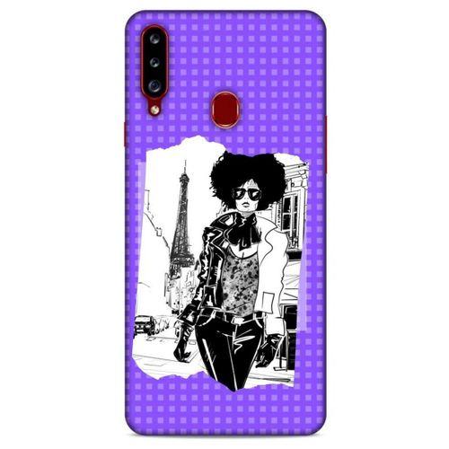 Sokak Modası 43 Samsung Galaxy A20s Kılıf Desenli Silikon