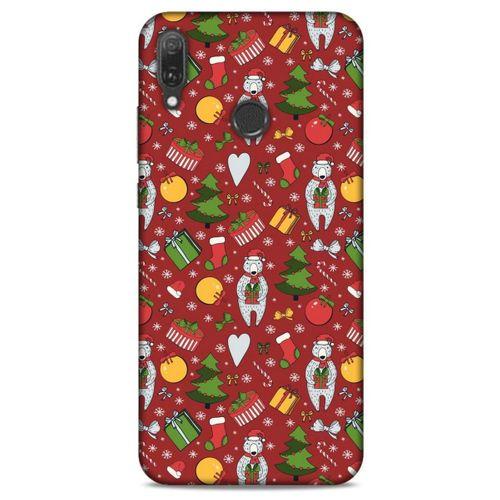 Yılbaşı Süsleri 45 Huawei Y9 2019 Kılıf Silikon Kapak
