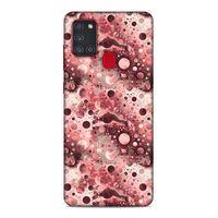 Samsung Galaxy A21s Uyumlu Kılıf Utopia (11) Tam Koruma Pembe