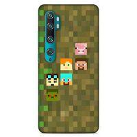 Lopard Xiaomi Mi Note 10 Uyumlu Kılıf PiXel (14) Lansman Kılıf Minecraft Karakterleri