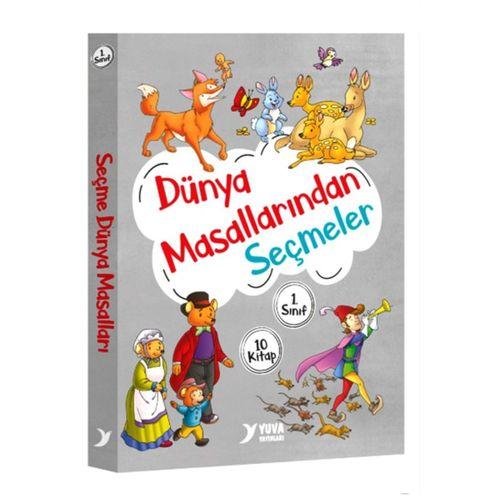 Yuva 1.Sınıf Dünya Masallarından Seçmeler Seti 10Lu 16şar syf