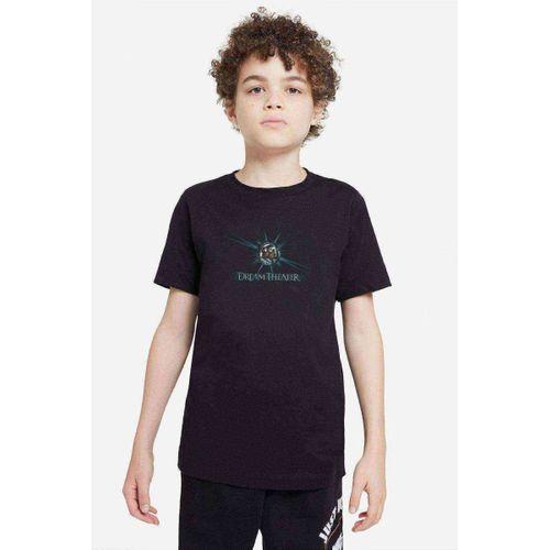 Dream Theater Core Baskılı Unisex Çocuk Siyah T-shirt