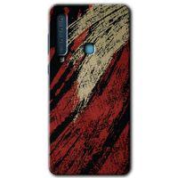 Galaxy A9 2018 Kılıf HD Desen Baskılı Arka Kapak - Kumaş Deseni 6