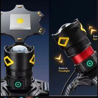 F.B.I Pro F-3003 Alüminyum PM10-TG LED Type-C Powerbank ve Solar Şarjlı Kamp Kafa Feneri