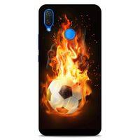 Lopard Huawei Psmart 2019 Uyumlu Kılıf FireX (36) Glitter Kılıf Futbol Topu