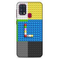 Lopard Samsung Galaxy M31 Uyumlu Kılıf BloX (23) Ultra Koruma Kılıfı L Harfi