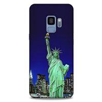 Samsung Galaxy S9 Kılıf Dünya Mimarisi (23) Ultra Koruma Kılıfı Özgürlük Heykeli ABD