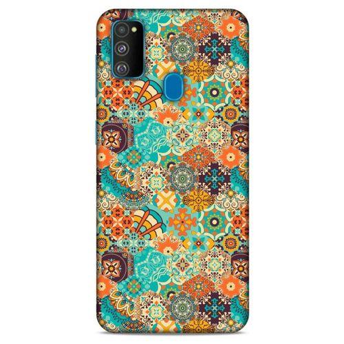 Ethnic Culture (62) Samsung Galaxy M30s Kılıf Silikon Kapak Desenli