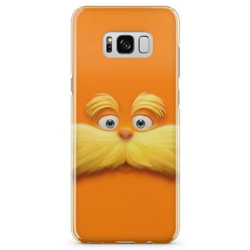 Samsung Galaxy S8 Plus Kılıf Bay Bıyık Arka Kapak Koruma Desenli Full Koruyucu