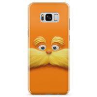 Samsung Galaxy S8 Plus Kılıf Bay Bıyık Arka Kapak Koruma Desenli Full Koruyucu