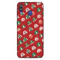 Yılbaşı Süsleri 05 Samsung Galaxy M20 Kılıf Silikon Kapak